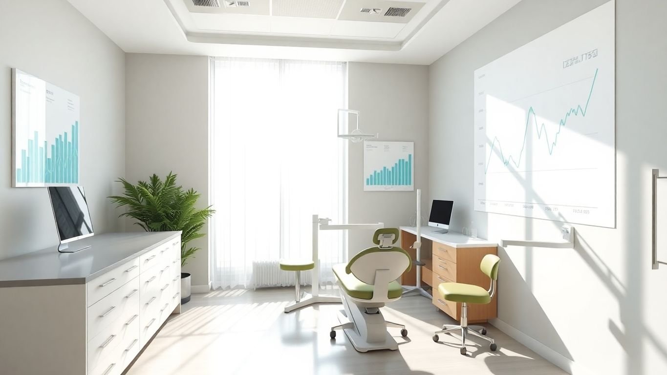 Newport Beach dental office financial data.